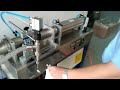 Video 100ml-1000ml spout bag filling machine juice pneumatic liquid filler Abf