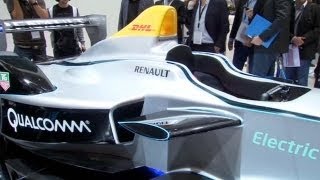Future Of Racing? Formula E Unveils Fully-Electric Car - The Spark-Renault Srt 01E