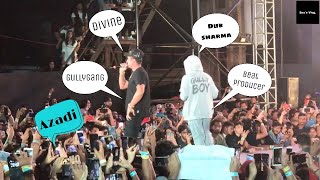 Gullyboy Music Launch Divine Dub Sharma Azadi Part 3 Gullyboy Music Launch Divine Dub Sharma Azadi Part 3