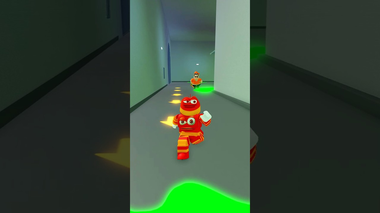 Hi Hi Hi Larva escape Mr BRUNO’S CAMP #roblox #shorts Hi Hi Hi Larva escape Mr BRUNO’S CAMP #roblox #shorts