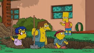 Bart directs the work! #CTS Cartoon Tv Series
