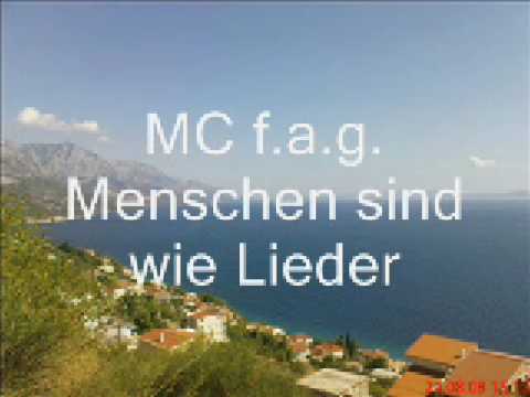 MC fag / Menschen sind wie Lieder