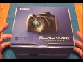 NEW Canon PowerShot SX20 IS Digital Camera Unboxing