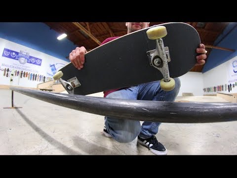 EXTREMELY DANGEROUS GRIPTAPE ON BOTH SIDES RAIL GAME OF SKATE!