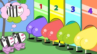 Who Is Mummy Zebra? Zuzu And Zaza Choice Peppa Pig Funny Animation