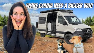 He’s MOVING in! | Living in a 4x4 Van