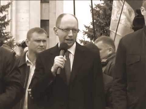 Митинг в Севастополе. Выступление Яценюка