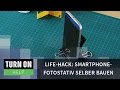 Life-Hack: Smartphone-Fotostativ selber bauen - HELP - 4K