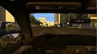 City Car Driving 1.2.3 - Smart Fortwo & Audi S4