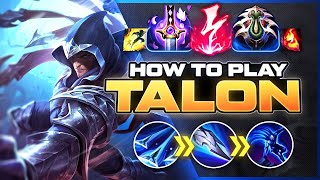 How To Play Talon Mid Season 15 Build & Runes Season 15 Talon Guide League Of Legends