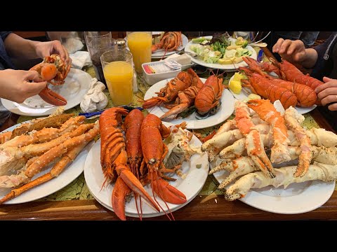 Phê Lòi Với Buffet Hải Sản || Buffet Tôm Hùm Siêu Ngon || San Jose Life