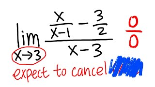 A Secret For Evaluating Limits Algebraically With 00 Indeterminate Form Calculus 1 Tip