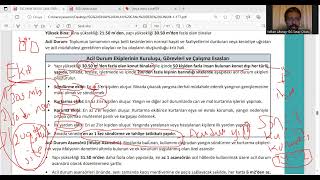 2023 Aralik 17. Ders Yangin