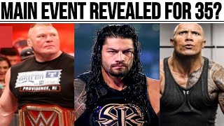 The Rock And Brock Lesnar Set To Replace The Planned Rock And Roman Reigns Match At WWE WrestleMania