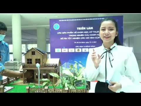 Mô hình Ngôi nhà thông minh - SV Công nghệ kỹ thuật Nhiệt - Trường CĐ Kỹ thuật Cao Thắng