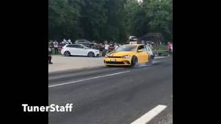 Vw Mk7 Gti Pops Farts Burnout Compilation