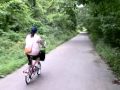 フォールディング ・ バイク 折り畳み自転車 で涼しく下る！2009夏