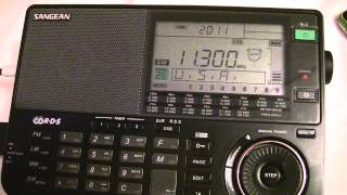11300 kHz - Air Traffic Control communications over Africa received in hut Gotze Delchev, Bulgaria