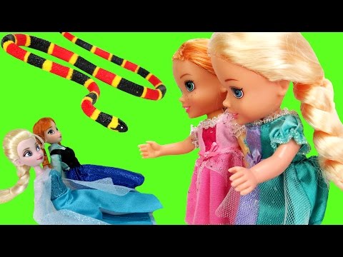 Elsa & Anna TURN small ! - Will they turn back to normal ?