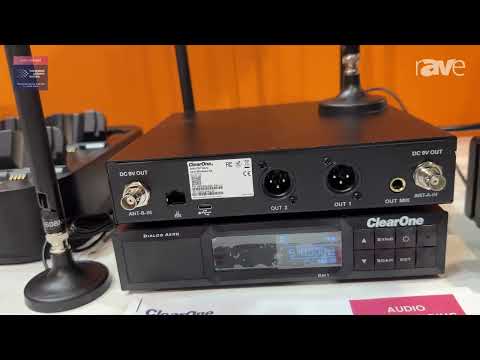 ISE 2025: ClearOne Talks About DIALOG AERO Digital Microphone System