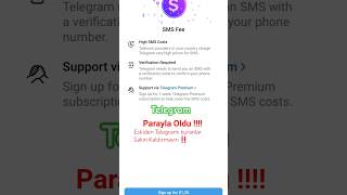 Telegram Paralı Oldu Çözüm Yolu Bilenler Yazın