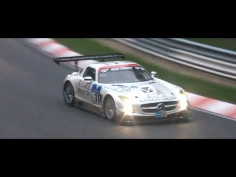 Mercedes SLS AMG GT3 VLN 24h 11 N rburgring Nordschleife 2 Black 