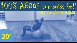 100% Abdos avec Swissball