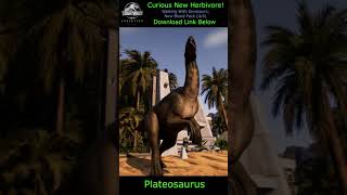 Curious New Herbivore - Plateosaurus - Walking With Dinosaurs New Blood Pack - Jwe Mods -