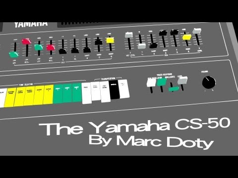 The Yamaha CS-50 Part 4- The Amplifier