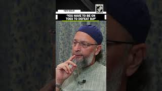 Bjp Works 247Defeating Them Challenging Aimims Owaisi Takes Swipe At Rg Vote Chori Campaign
