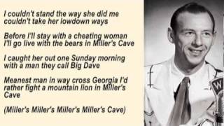 Watch Hank Snow Millers Cave video