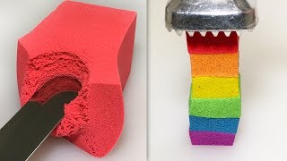 Very Satisfying and Relaxing Compilation 114 Kinetic Sand ASMR