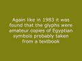 Gosford Hieroglyphs Truth Revealed images Gosford Hieroglyphs Truth Revealed