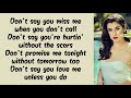 Fifth Harmony - Don't Say You Love Me (Lyrics & Pictures)