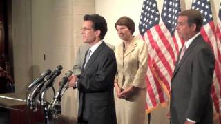 Republican Whip Eric Cantor speaks after the weekly GOP Conference (June 9, 2009)
