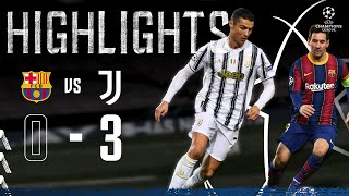 Barcelona 0-3 Juventus | Ronaldo & McKennie Seal Top spot in Camp Nou! | Champio