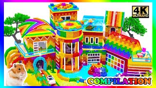 Satisfying Video | Build Mega Elevator And Build Moroccan Style Holiday Castle