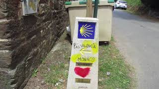 Hamlet of Arua on camino santiago in spain 25 July 18 in hindi