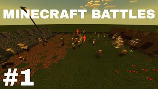 Minecraft Battles 1: Villagers VS Husks. TC Blox YTC (13+) -TC Blox / TC Blox YTC ✔