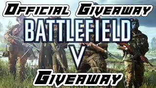 🔴Live - Official GIVEAWAY STREAM- Battlefield V - BFV - BF 5 -1 Multiplayer Gameplay - EA - Origin