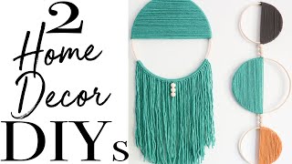 2 Modern Front Door Decor DIYs ~ Easy Home Decor DIY