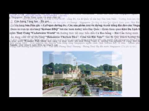 Du lịch Singapore Malaysia / du lịch Singapore - Indonesia - Malaysia giá rẻ