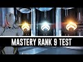 Mastery Rank 9 Test & All You Need To Know (Warframe)