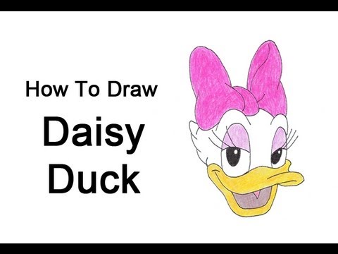 How to Draw Daisy Duck - YouTube