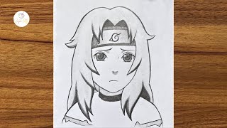 How To Draw Kurenai Yuhi -Naruto || How To Draw Anime Step By Step || Easy Drawing For Beginners
