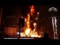Nit de la Crema. Fallas 2013. Falla Municipal de Valencia