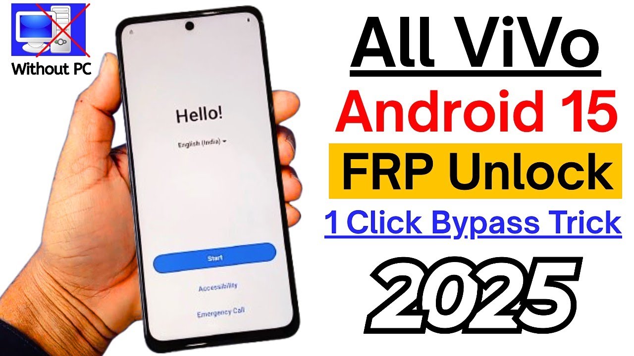 All Vivo Android 15 FRP Bypass 2025 No PC | New All Vivo Android 15 FRP Bypass 2025 No PC | New