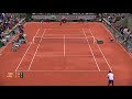 Gaël Monfils' crazy dive shot at Roland Garros