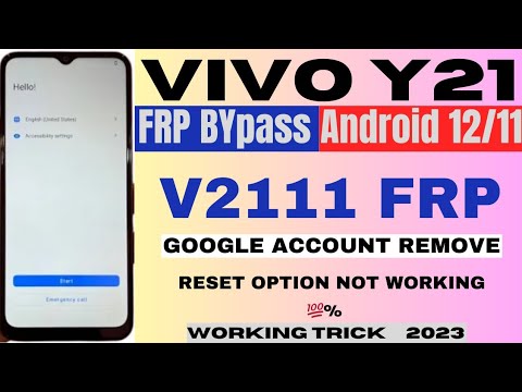 HOW TO FRP BYPASS VIVO Y21 (V2111) 💯% WORKING NEW METHOD HOW TO FRP BYPASS VIVO Y21 (V2111) 💯% WORKING NEW METHOD