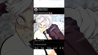 Tanjiro Kicked Sanemi